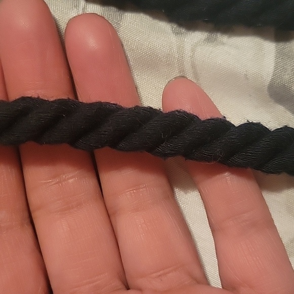 Loft Rope Choker. EUC. Western Goth Punk Statement Necklace - Picture 8 of 9